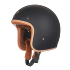 Vintage Style Low Profile Motorcycle Helmet With DOT And ECE Standards