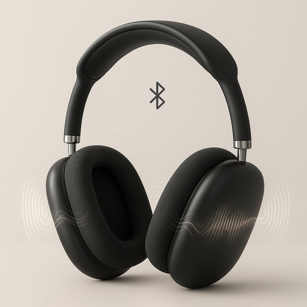 Fon Kepala Bluetooth Quellix Audio Over Ear Dengan Bunyi HiFi Dan Keselesaan ANC Fit
