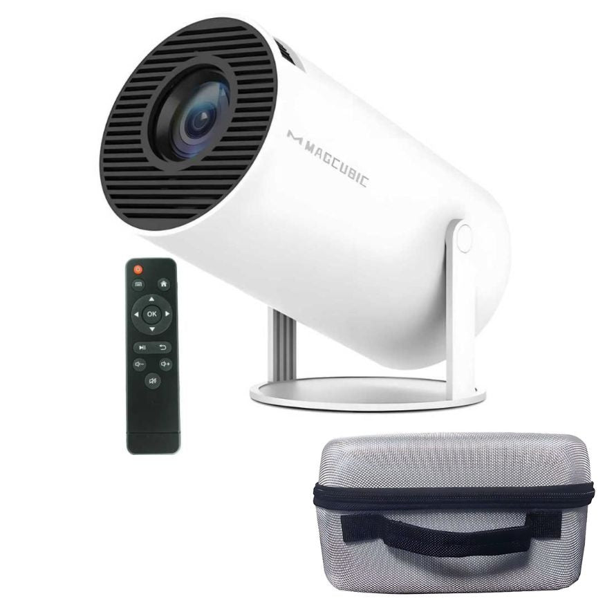 NovaLux Projektor Android 11 Dengan WiFi 6 8000 Lumen 720p HD Teater Rumah