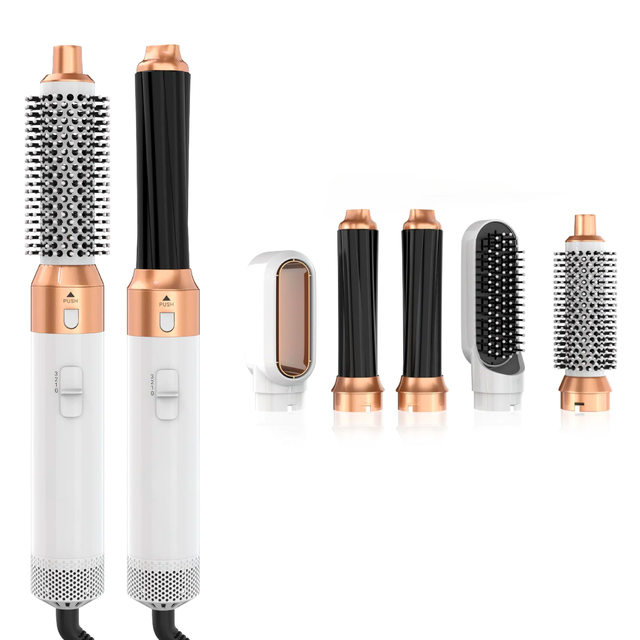 Estilizador de cabello AirStyler con regulación de calor suave para todo tipo de cabello