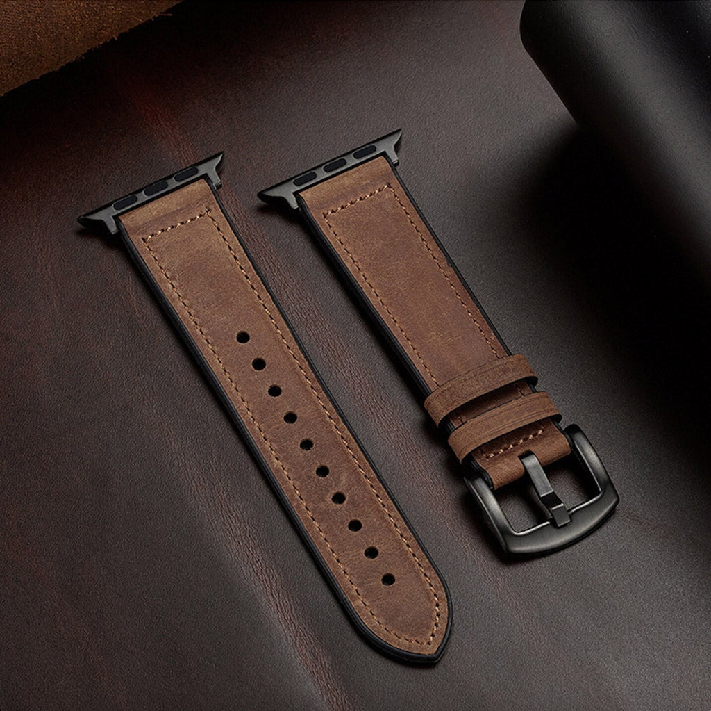 Luxury Leather Watch Band for Smartwatches
