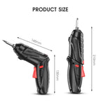 47-in-1 Cordless Battery Drill and Screwdriver Set for Precise DIY Work