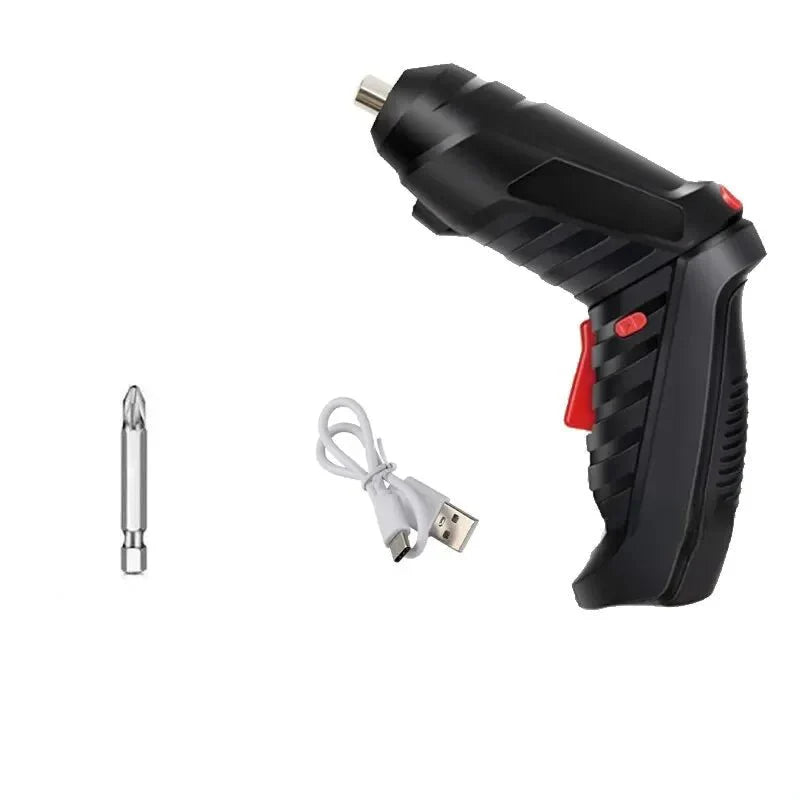 47-in-1 Cordless Battery Drill and Screwdriver Set for Precise DIY Work