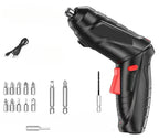 47-in-1 Cordless Battery Drill and Screwdriver Set for Precise DIY Work