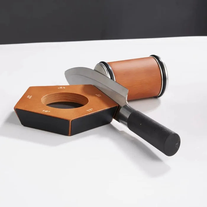 Sharproll Diamond Knife Sharpener Manual Rolling Knife Sharpening For Home Cooks