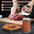 Sharproll Diamond Knife Sharpener Manual Rolling Knife Sharpening For Home Cooks
