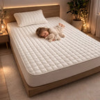 Protecție de saltea impermeabilă 180x200 cm cu scut igienic pentru un somn respirabil