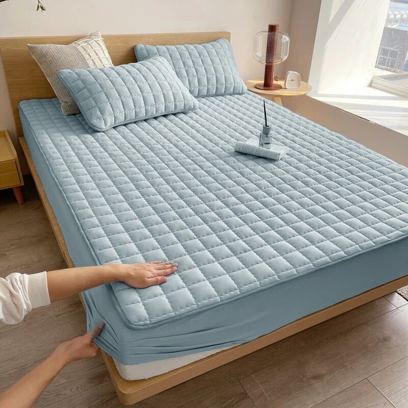 Protecție de saltea impermeabilă 180x200 cm cu scut igienic pentru un somn respirabil