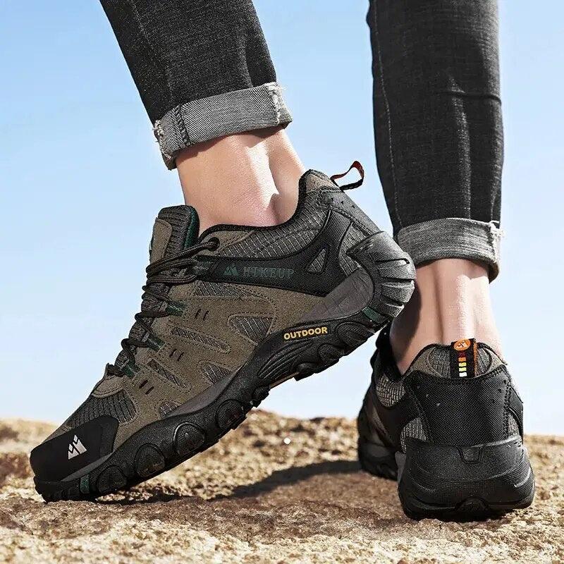 Pánské voděodolné turistické boty Vibram, lehké a prodyšné