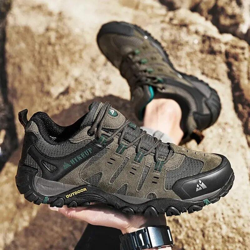 Pánské voděodolné turistické boty Vibram, lehké a prodyšné