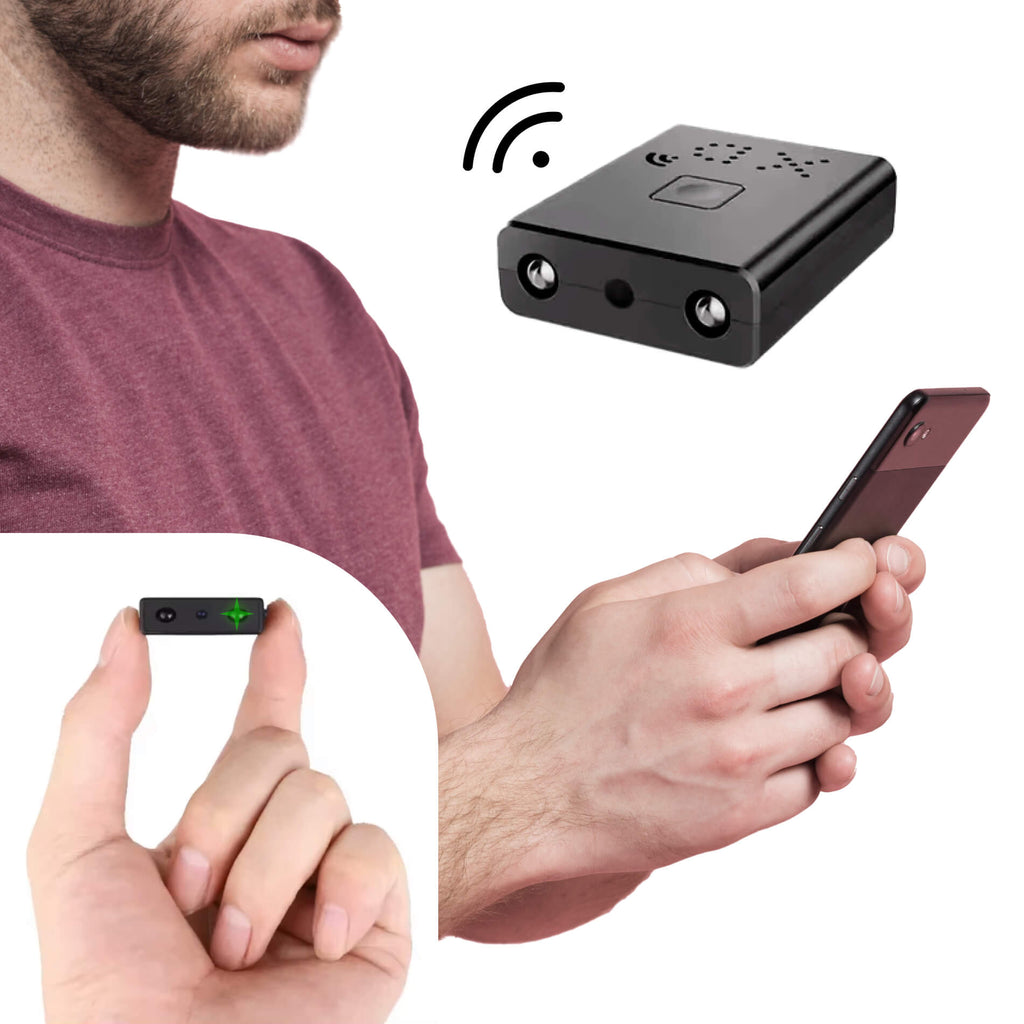 מצלמת ריגול מיני HD עם שמע מובנה ראיית לילה 1080P