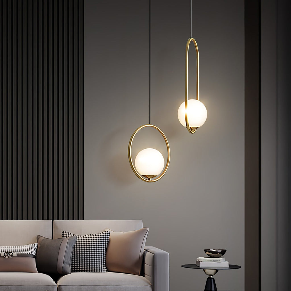 Lyra moderne pendellampe med elegant minimalistisk design