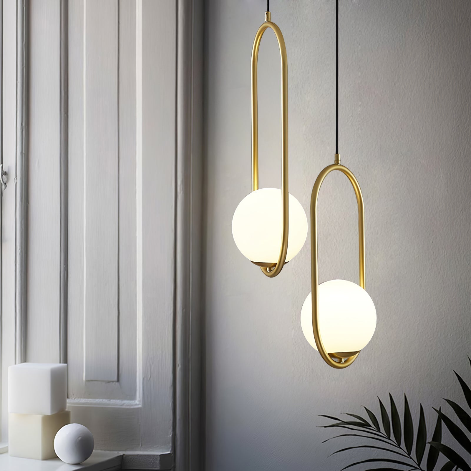 Lyra moderne pendellampe med elegant minimalistisk design