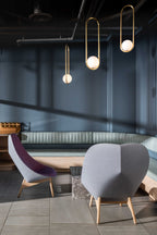 Lyra moderne pendellampe med elegant minimalistisk design