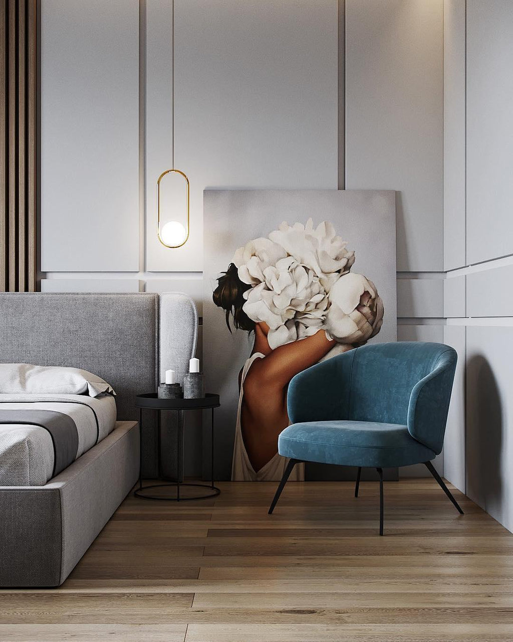 Lyra moderne pendellampe med elegant minimalistisk design