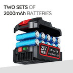 Kompakti parannettu akkukäyttöinen moottorisaha