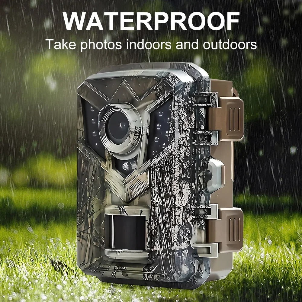 Compact HD Trail Camera With Infrared Night Vision And Waterproof Scout