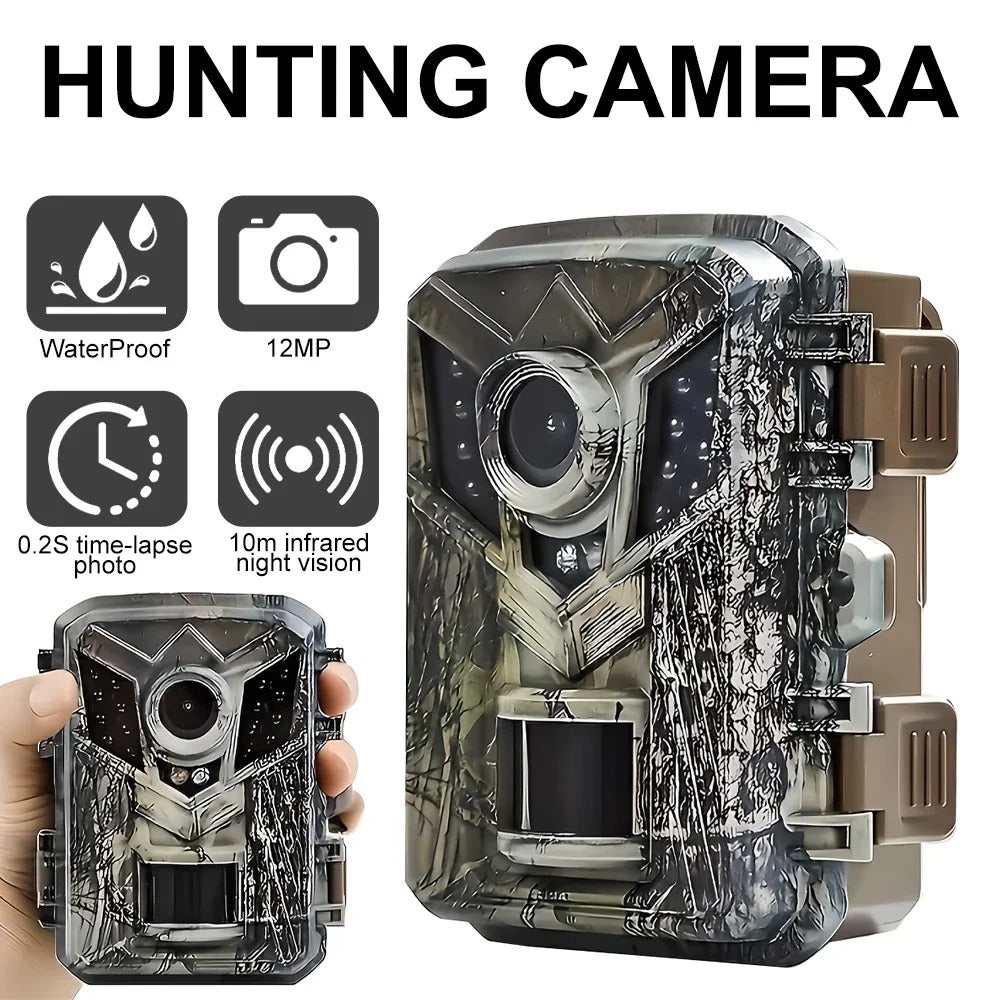 Compact HD Trail Camera With Infrared Night Vision And Waterproof Scout
