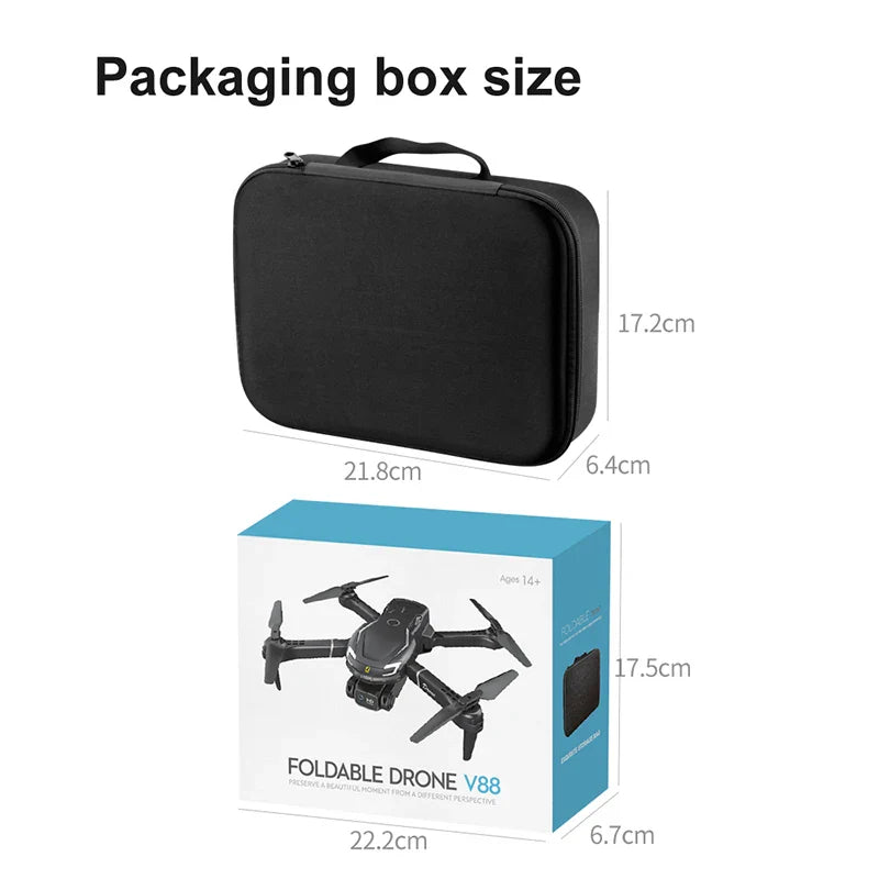 Mini V88 Compact Drone With 8K Camera And GPS For Pro Aerial Photos