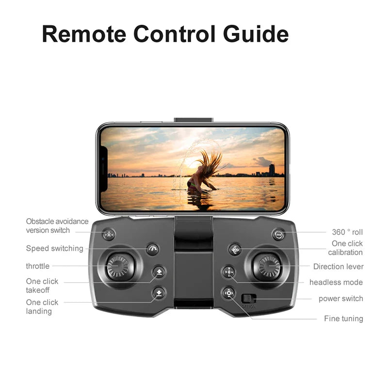 Mini V88 Compact Drone With 8K Camera And GPS For Pro Aerial Photos