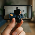 Cameră compactă wireless pentru supraveghere audio copil