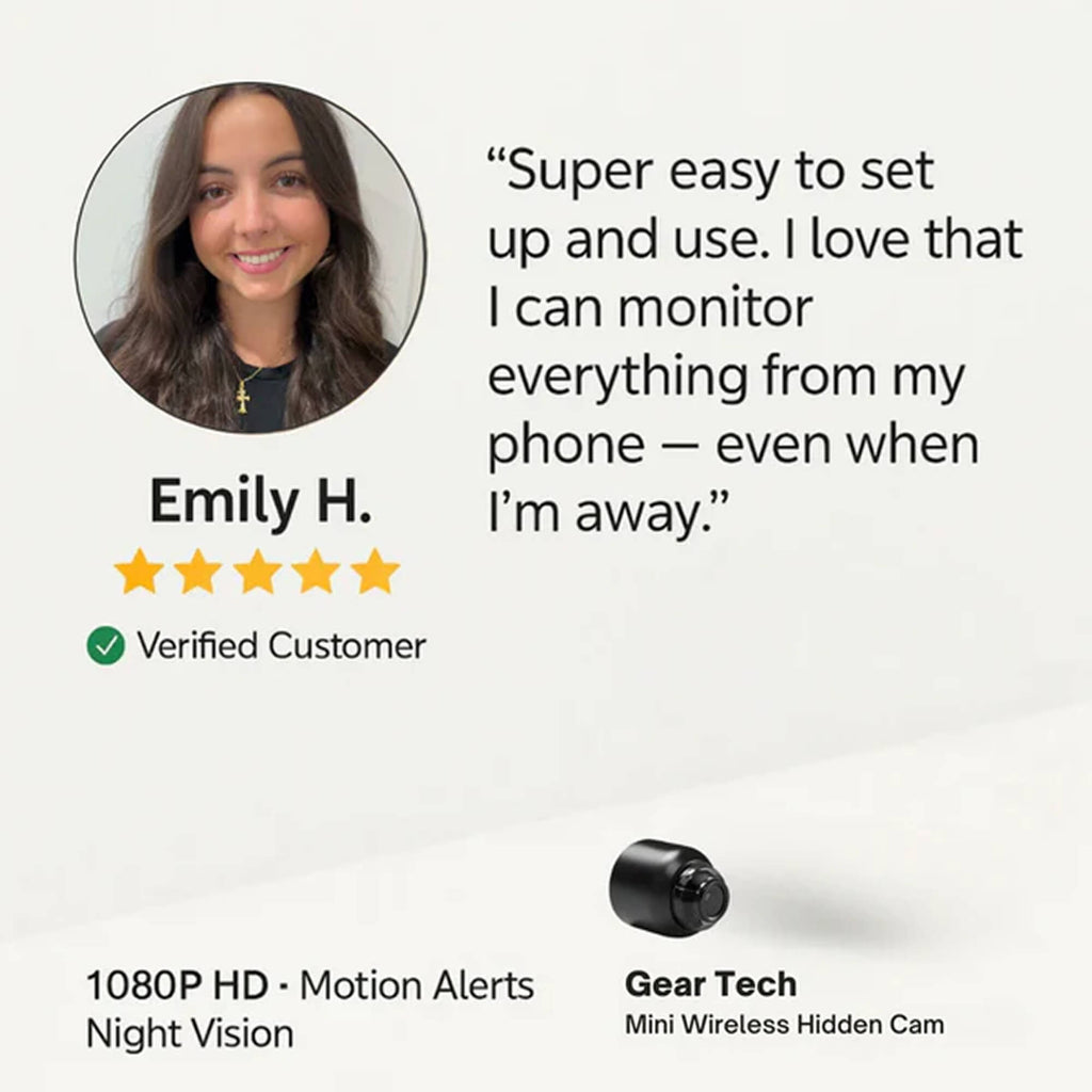 كاميرا المربية نوفاغارد 1080 بكسل لاسلكية مع صوت للمراقبة السرية