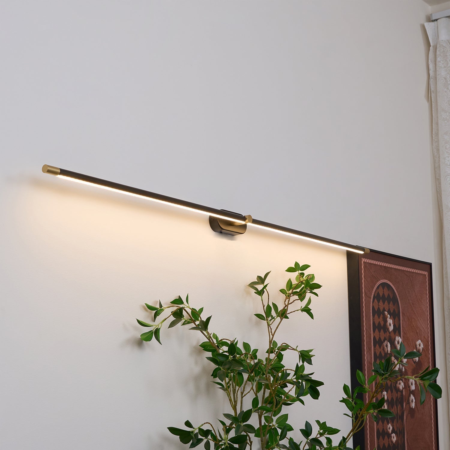 AstraLume | Minimalist Linear Rechargeable Wall Lamp