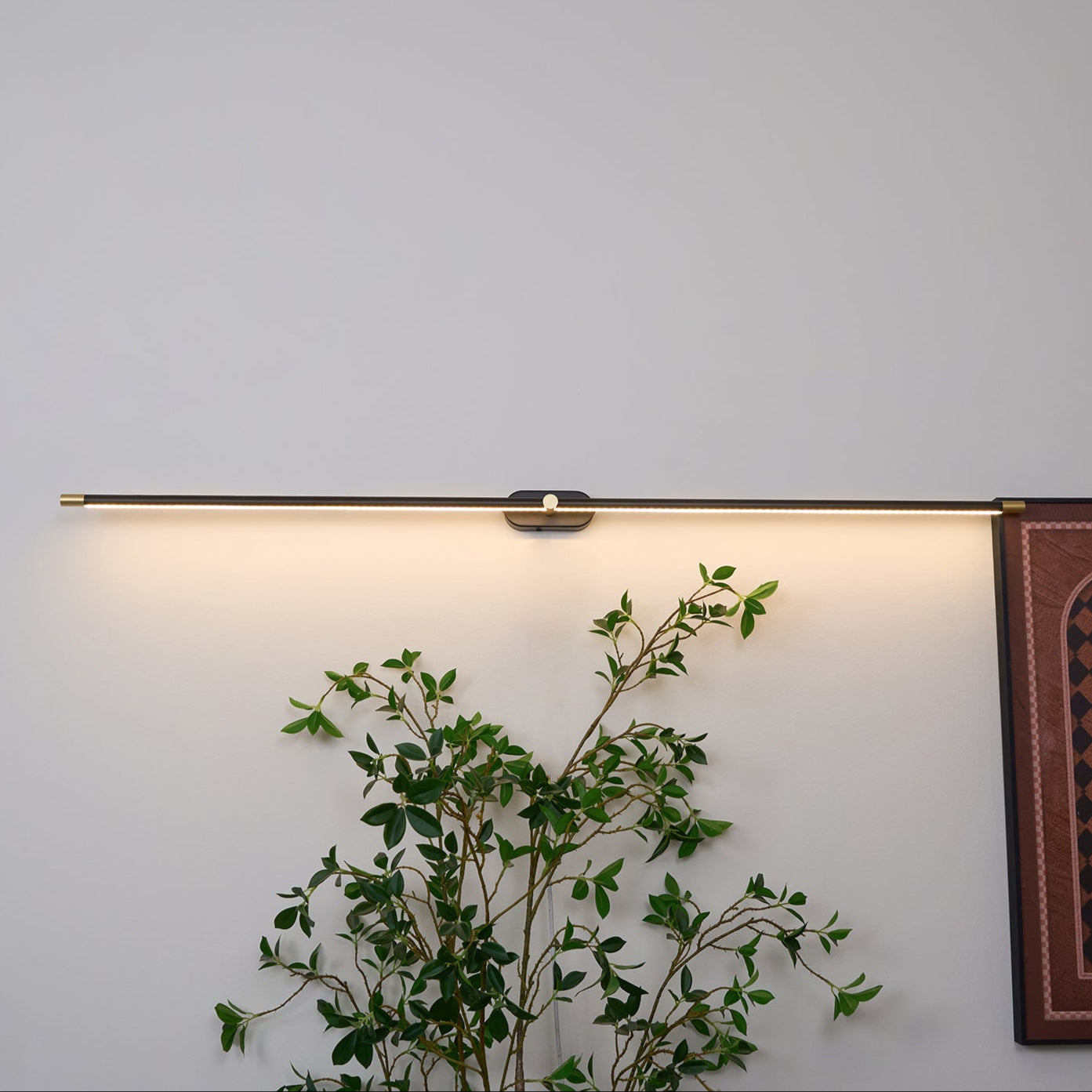 AstraLume | Minimalist Linear Rechargeable Wall Lamp