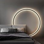LumaNova cirkulär vägglampa med minimal modern glöd