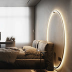 LumaNova cirkulär vägglampa med minimal modern glöd