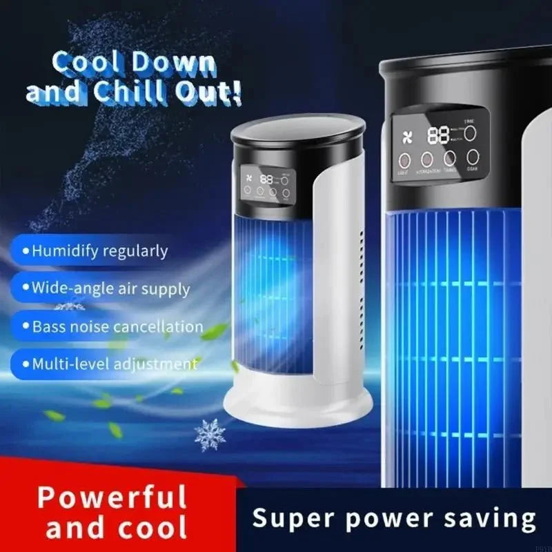 Mobile air conditioner for refreshing cooling every day