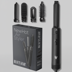 Five-Attachment Hair Dryer Styler For Drying, Smoothing, Curling And Volume
