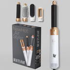 Five-Attachment Hair Dryer Styler For Drying, Smoothing, Curling And Volume
