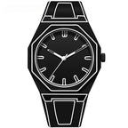 NovaLume Arc Modern Minimalist Men's Watch Black Matte