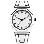 NovaLume Arc Modern Minimalist Men's Watch Black Matte
