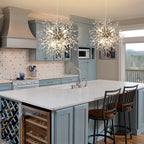 LyraGlow Krystal Fyrværkeri Lysekrone Vedhængslys