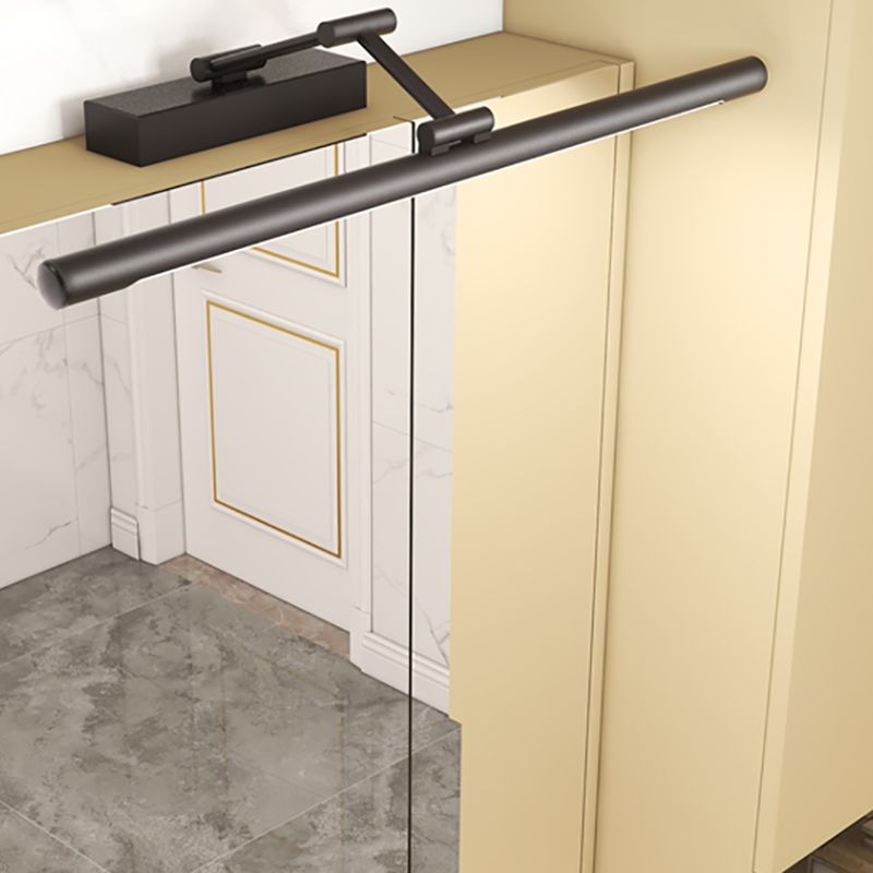 ノワールグロウ 調節可能 ブラック LED バニティライト 壁掛け用 鏡の上用