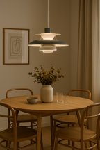 Kulaté LED stropní světlo s možností stmívání, odolný design pro obývací pokoje