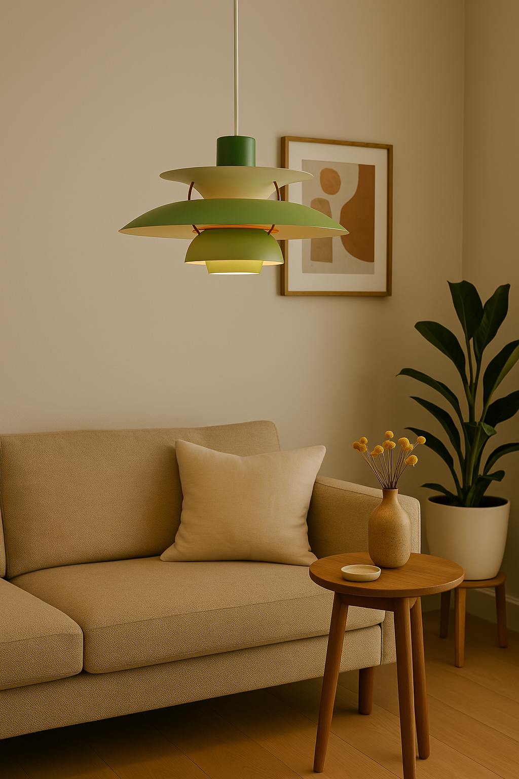 Kulaté LED stropní světlo s možností stmívání, odolný design pro obývací pokoje