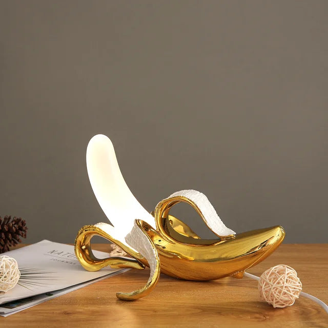 BananaShine Bananenlampe Tischleuchte für moderne Wohnkultur