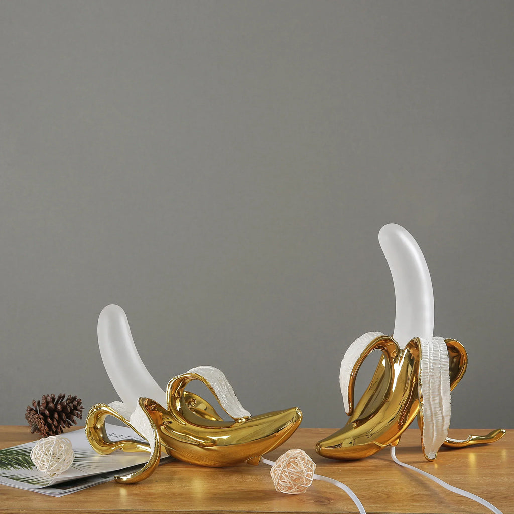 BananaShine Bananenlampe Tischleuchte für moderne Wohnkultur