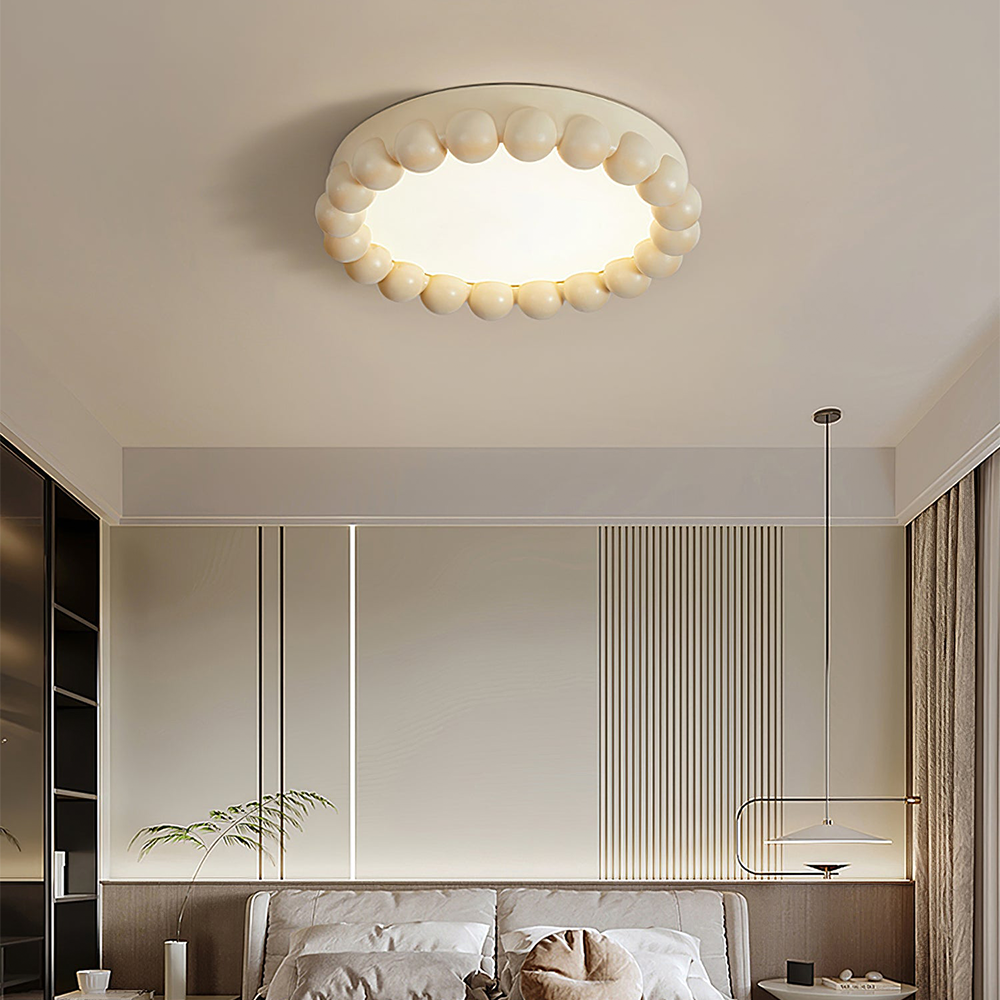Ravena Resin Ceiling Light With Acrylic Diffuser Fixture