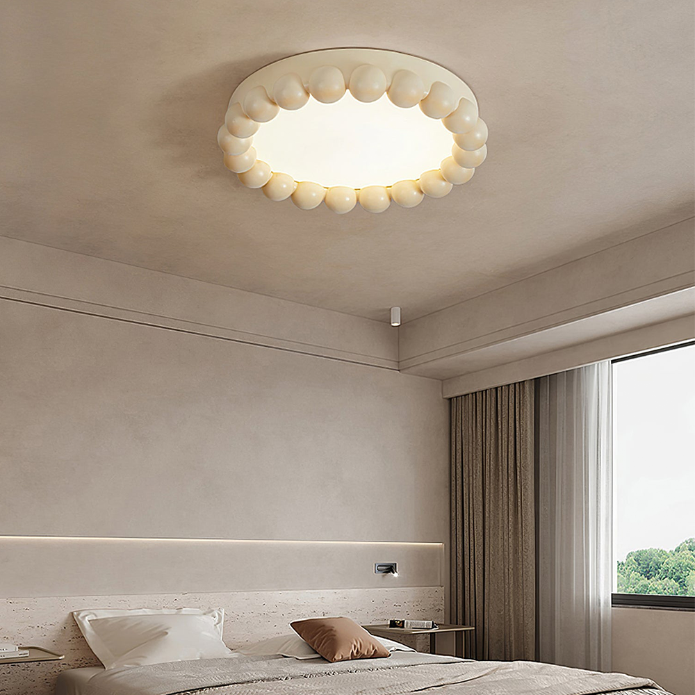 Ravena Resin Ceiling Light With Acrylic Diffuser Fixture