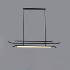 Moderne lineær LED lysekrone pendel til spisestue