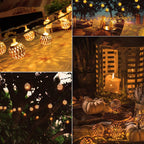 Luci a stringa solari marocchine Sunglow Strings per atmosfera esterna