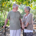 ストライドフレックス 折りたたみ式 LED 歩行用杖