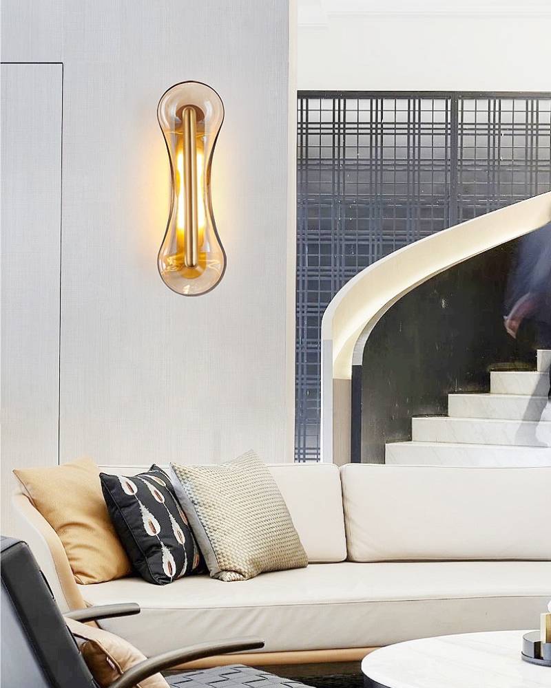 Moderní LED nástěnné světlo dekorativní ambientní nástěnná lampa