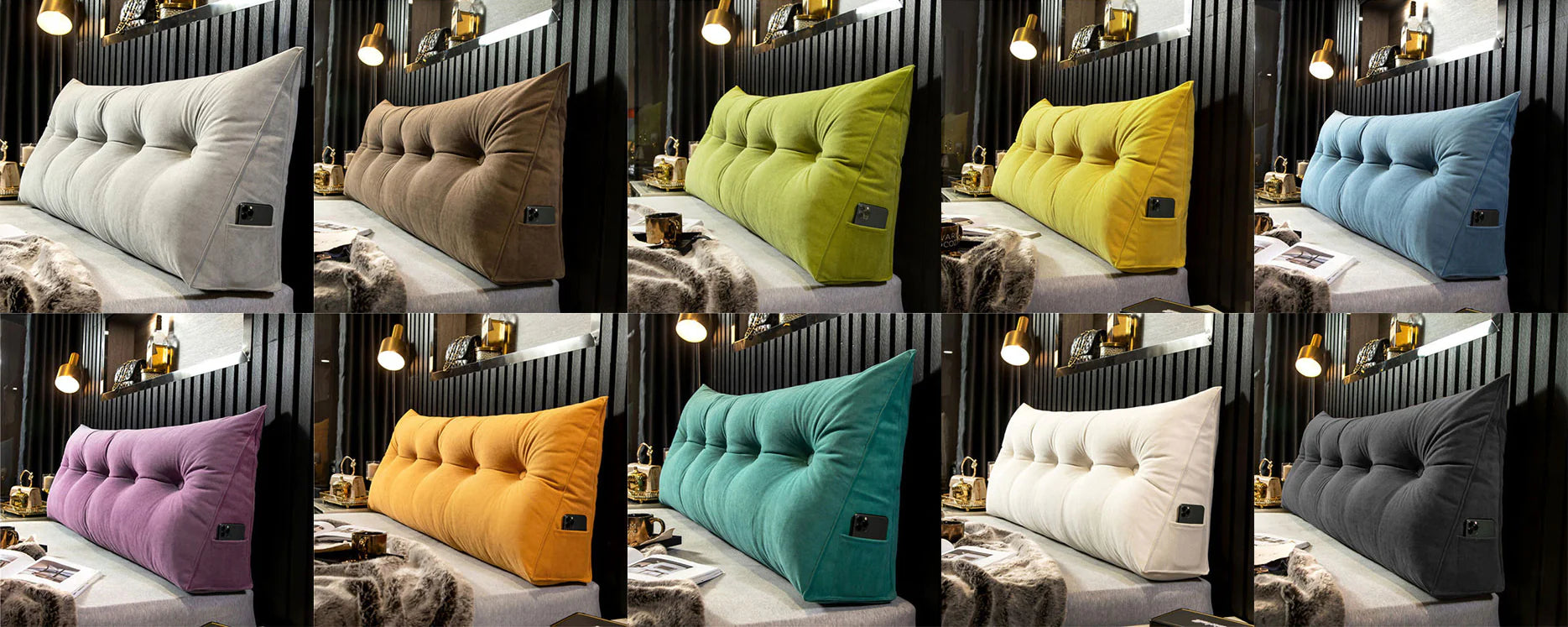 Oreiller coin confort Novara pour soutien du cou et du dos