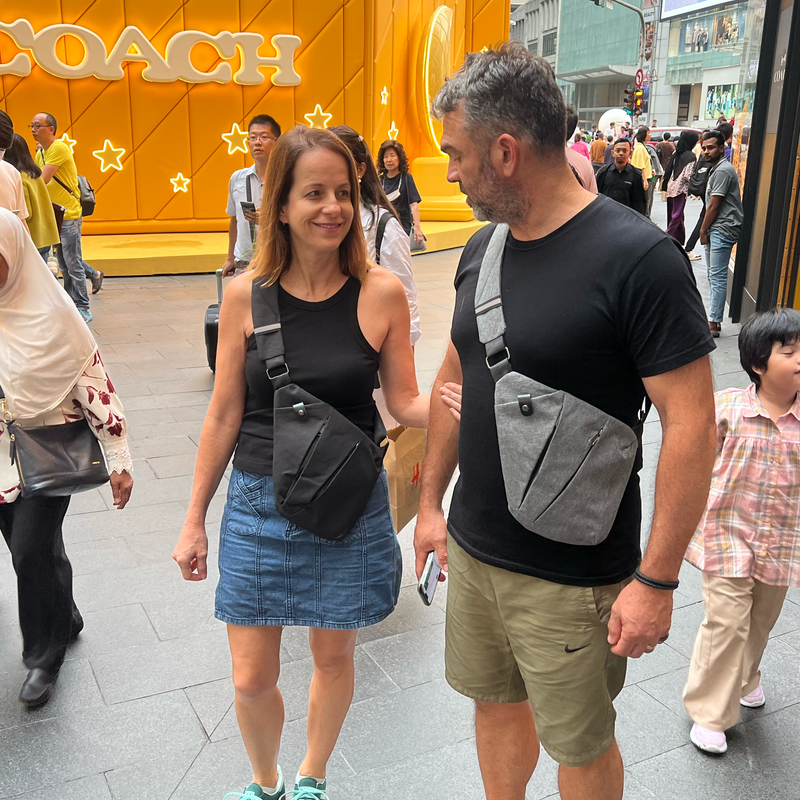 ZenGuard Hafif Çapraz Çanta Güvenli Seyahat İçin