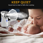 Compact Handheld Nebulizer For Easy At Home Breathing For Children And Seniors
